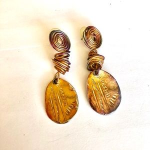 Vintage Authentic Retro Earrings